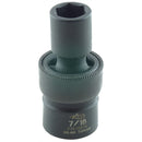 K Tool International KTI-32514 Soc 7/16 3/8D Imp Univ 6Pt Short - Pelican Power Tool