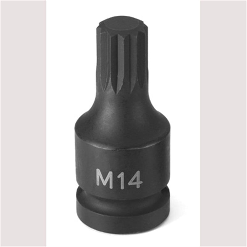 Grey Pneumatic 2114S 1/2" Drive x M14 Triple Square Driver - Pelican Power Tool
