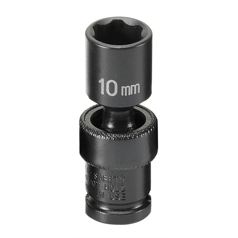 Grey Pneumatic 910UMS 1/4 in. Surface Drive x 10mm Standard Universal - Pelican Power Tool