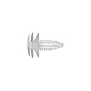 Auto Body Doctor DYN-6038RX Door Trim Panel Retainers, Natural Nylon, Size: 1/4" (6.4mm), Stem: 3/4", Head: 3/4", Qty: 5 - Pelican Power Tool