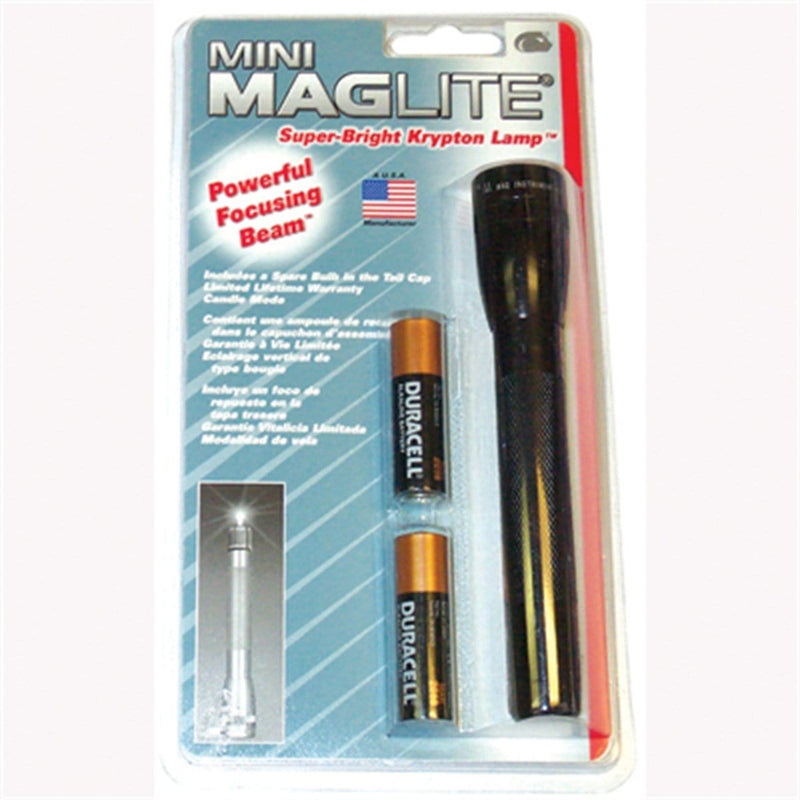 Mag Instrument 103-853 Mini Maglite Aa Black - Pelican Power Tool