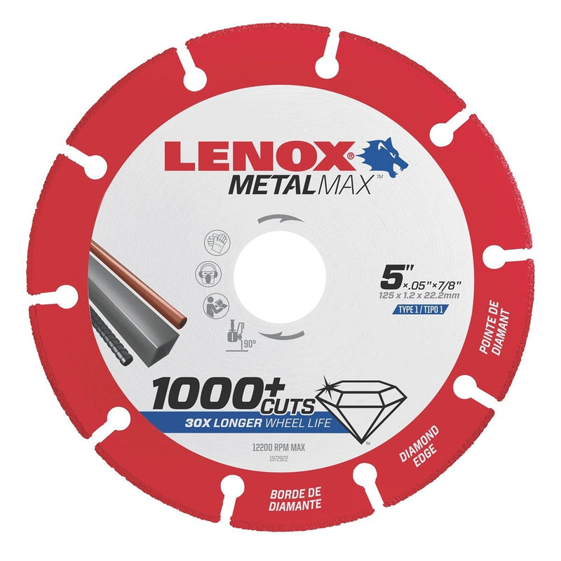 IRWIN 1972922 5" Lenox Metal Max Blade - Pelican Power Tool