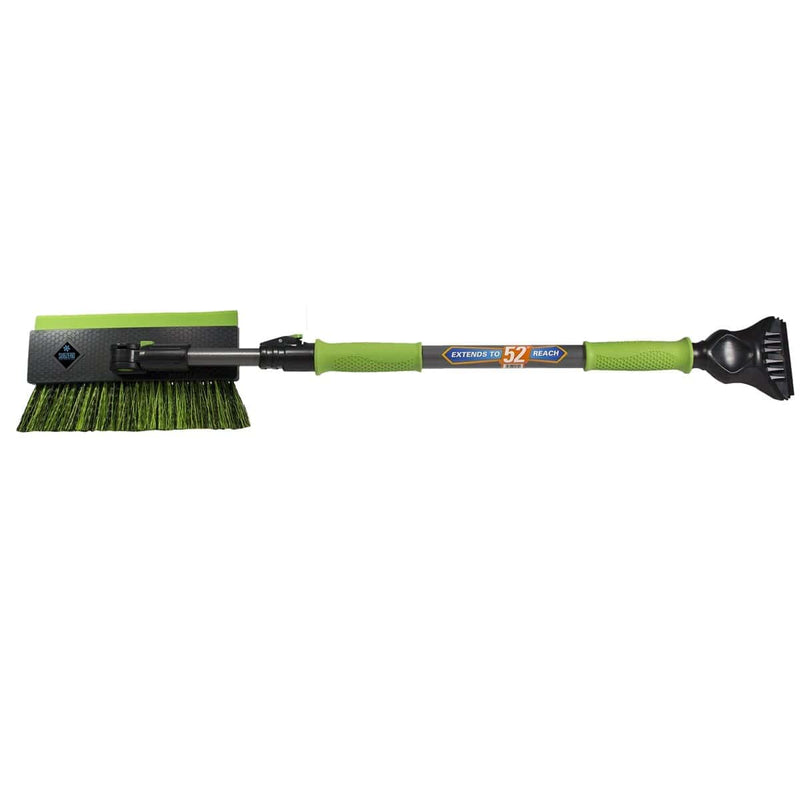 United Marketing Inc. 14052 Extendable Snowbroom And Snow Brush (34 To 52 In. - Pelican Power Tool