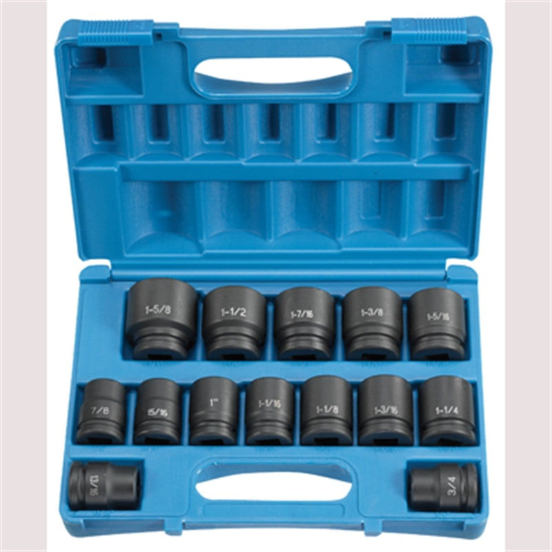Grey Pneumatic 8038 3/4" Drive 14-Piece Standard Set - Pelican Power Tool