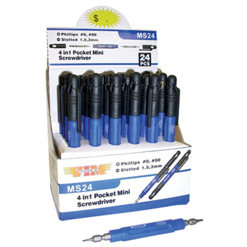 Vim Products MS24 Micro 4 In 1 Screwdriver - Pelican Power Tool