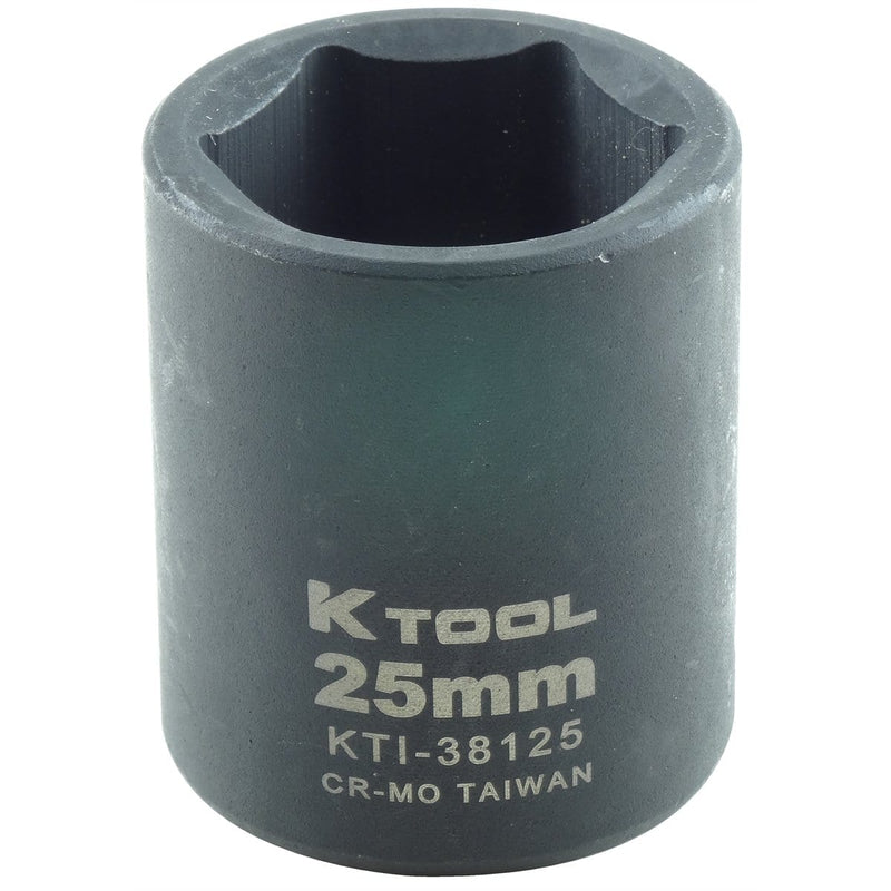 K Tool International KTI-38125 Soc Imp Met 1/2Dr 25Mm - Pelican Power Tool