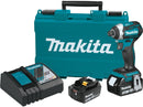 Makita XDT14T 18V LXT Lith-Ion Brushless Cordless Quick-Shift Mode 3-Speed Impact Driver Kit - Pelican Power Tool