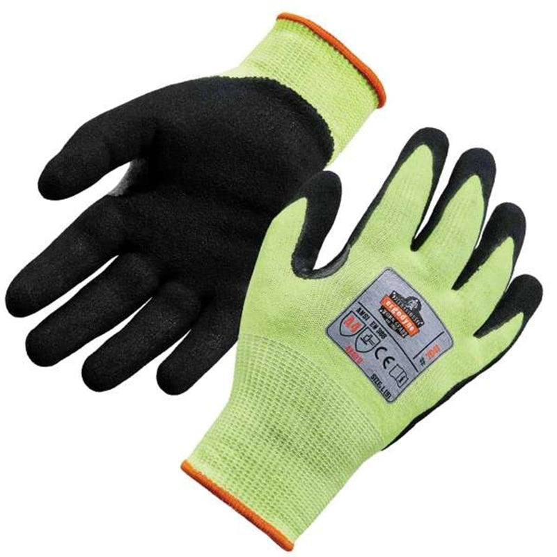 Ergodyne 17815 7041 Xl Lime Nitrile-Coated Level 4 Cut Gloves - Pelican Power Tool