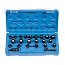 Grey Pneumatic 9723G 1/4" Dr. 23 Pc. Std. Length SAE/Met. Magnetic Set - Pelican Power Tool