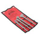 K Tool International KTI-81900 4-Piece Pneumatic Bit Set In. A Pouch - Pelican Power Tool
