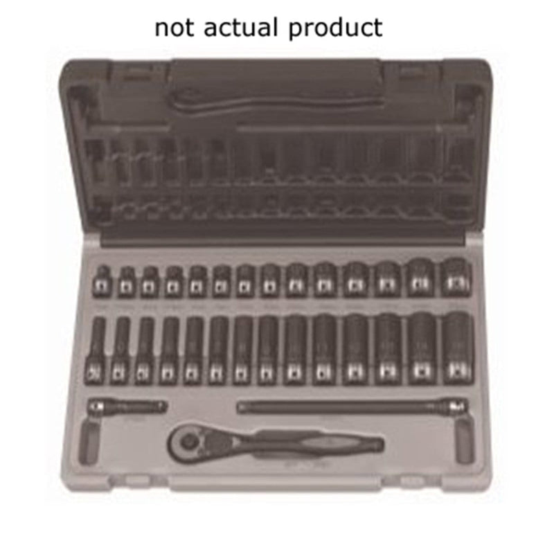 Grey Pneumatic 89110D 1/4" Drive x 5/16" Deep Duo Socket - 12 Point - Pelican Power Tool
