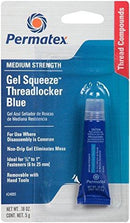 Permatex Inc 24005-CAN Gel Squeeze Thrd Lckr Blu Each - Pelican Power Tool
