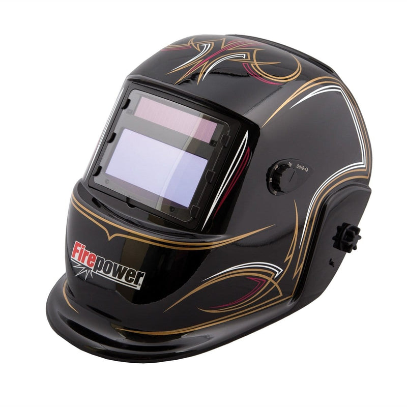 Firepower 1441-0085 Firepower Auto-Darkening Helmet - Pinstripes - Pelican Power Tool