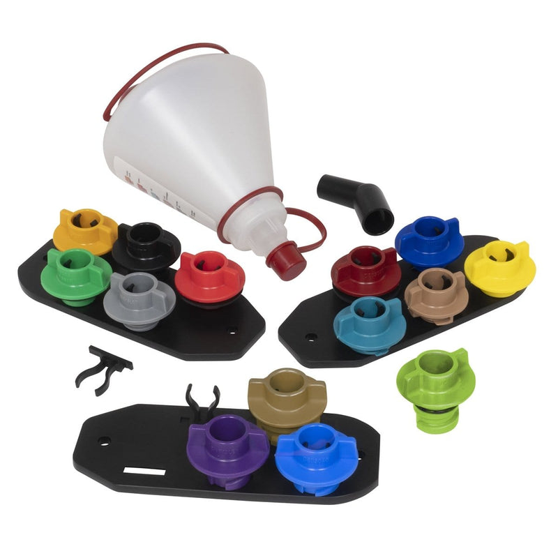 Lisle 19912 Multi-Application Pil Funnel, 14Pc - Pelican Power Tool