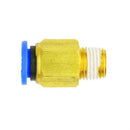 Milton Industries 2200-9 Straight - Tube 3/8" Od - 1/4" Mnpt - Pelican Power Tool