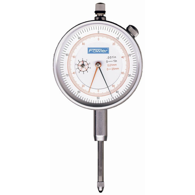 Fowler 72-530-110 Inch/Metric Dial Indicator - Pelican Power Tool