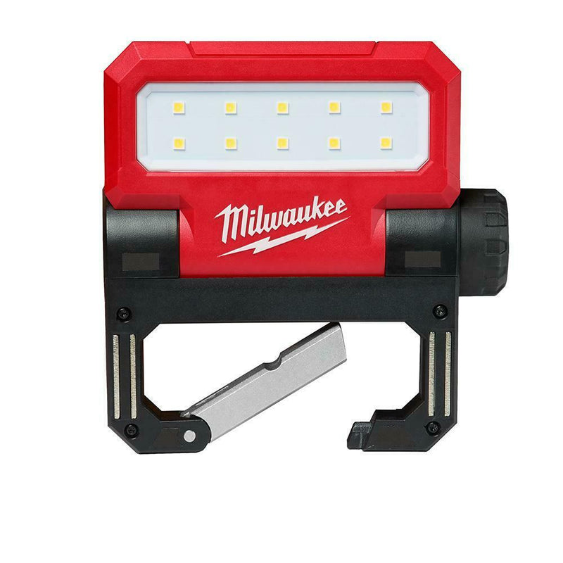 Milwaukee 2114-21 Usb Rechargeable Rover Pivoting Flood Light (1) Redlith Batt Kit - Pelican Power Tool