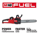 Milwaukee 2727-21HD M18 Fuel 16" Chainsaw Kit (1) Hd12.0 Batt Rapid Charger - Pelican Power Tool