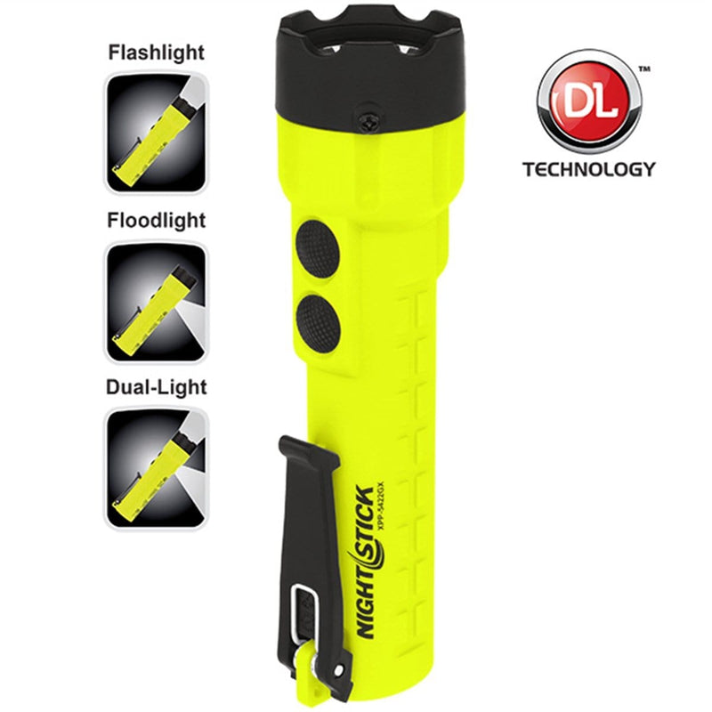 Bayco XPP-5422GX Dual-Light Flashlight - Green - Pelican Power Tool