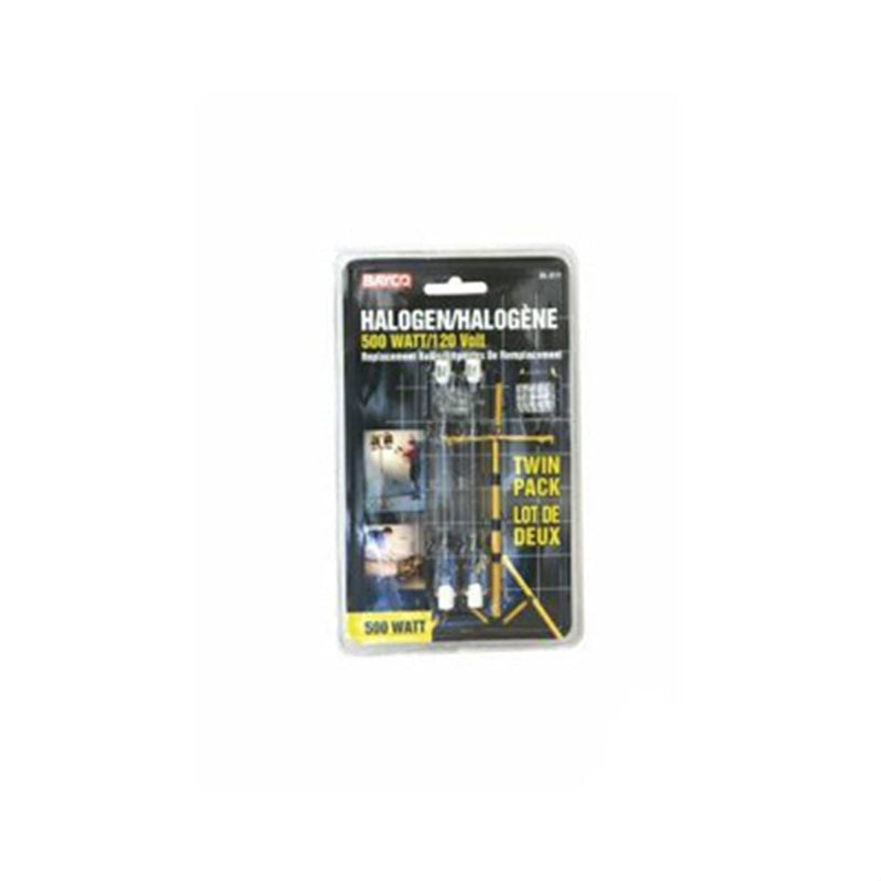 Bayco SL-217PDQ 500 Watt Halogen Bulb 2-Pack - Pelican Power Tool