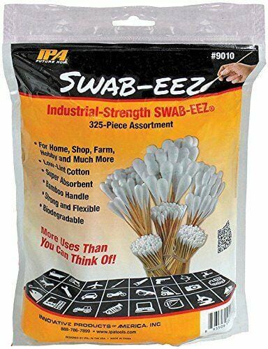 Innovative Products Of America 9010 Swab-Eez 325 Pc Set Various Swabs - Pelican Power Tool