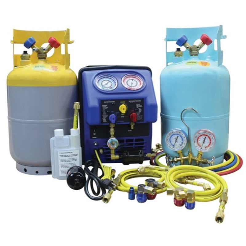 Mastercool 69372 R134A/R1234Yf Complete A/C Recovery System - Pelican Power Tool