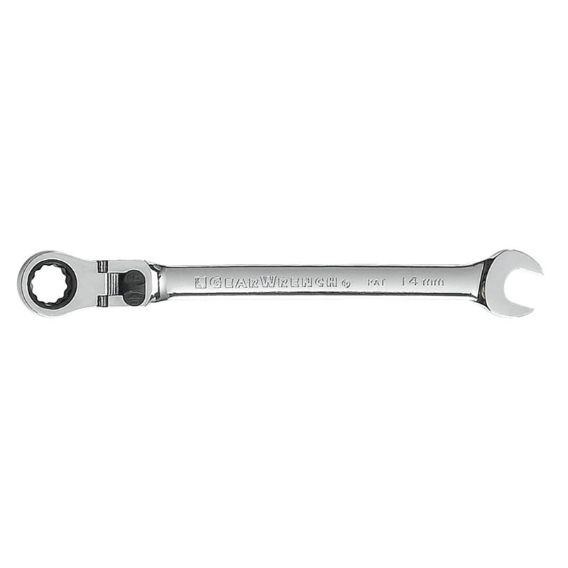 GearWrench EHT85614 Wr 14Mm Flex Rat Xl 12Pt 15 Deg - Pelican Power Tool