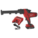 Milwaukee 2641-21CT M18 Cordless 10Oz. Caulk Adhesive Gun Kit - Pelican Power Tool