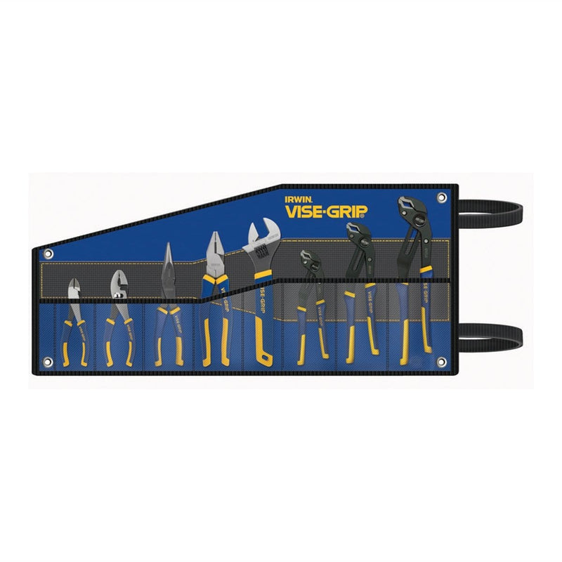 Vise Grip 2078712 8 Pc Groovelock/Propliers Kit Bag Set - Pelican Power Tool