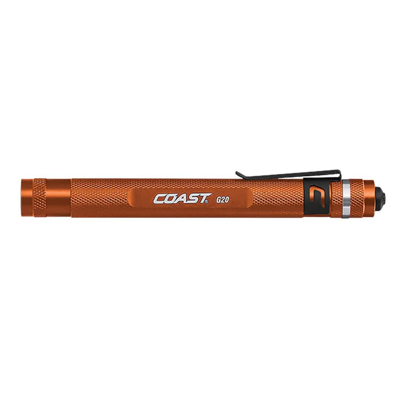 COAST Products 21508 G20 Led Flashlight Orange Body In Gift Box - Pelican Power Tool