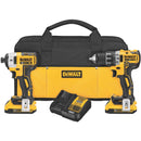 DeWalt DCK283D2 20V Xr Li-Ion Brushless Compact Drill/ - Pelican Power Tool