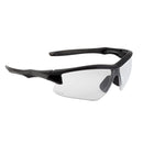 Uvex S4160XP Acadia Eyewear - Black With Clear Shades - Pelican Power Tool