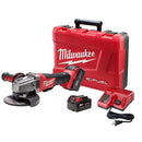 Milwaukee 2780-22 M18 Fuel 4-1/2" Grinder W/ Paddle Switch (2 Bat.) - Pelican Power Tool