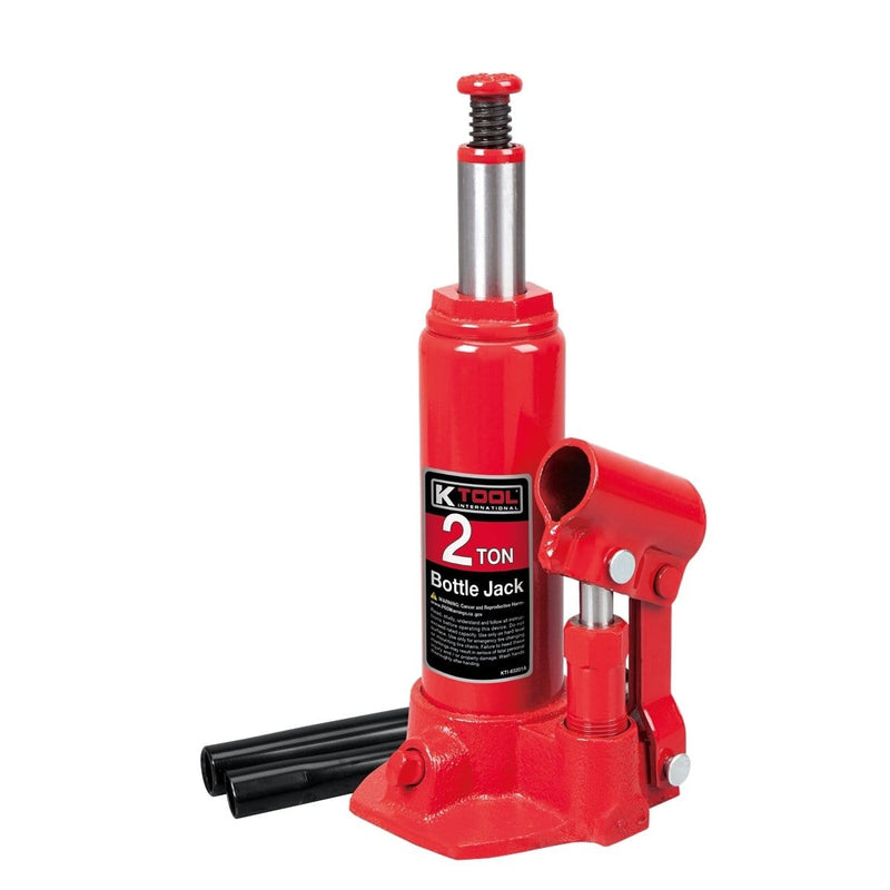 K Tool International T90203 2 Ton Bottle Jack (Screw Type) - Pelican Power Tool