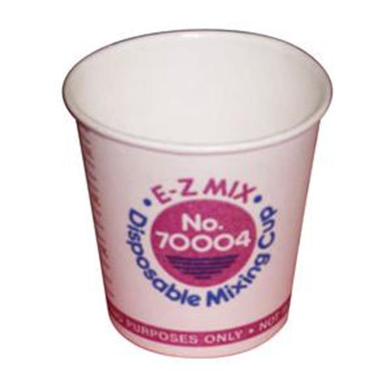 E-Z Mix 70004 1/4 Pint Disposable Mixing Cups 400/Box - Pelican Power Tool