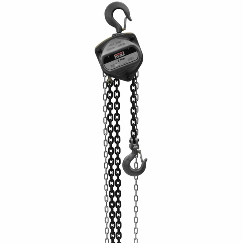 Jet Tools 101910 S90 Series Hchain Hoist, 1-Ton 10' Lift - Pelican Power Tool