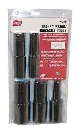 Lisle 23400 Transmission / Transaxle Plugs 5 Pc - Pelican Power Tool