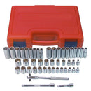 K Tool International KTI-22047 47-Piece 3/8 " Dr Sae And 6-Pt Metr - Pelican Power Tool