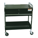Sunex 8013ABK Service Cart W/Locking Top & Drawer Black - Pelican Power Tool