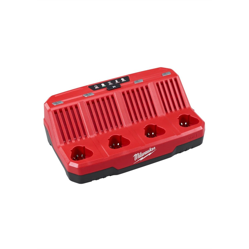 Milwaukee 48-59-1204 M12 Four Bay Sequential Charger - Pelican Power Tool