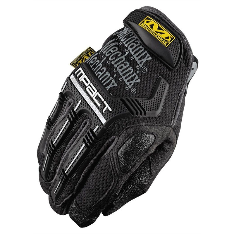 Mechanix Wear MPT-58-009 Med Mpact Glove D30 Hi Imp Blk/Gry - Pelican Power Tool