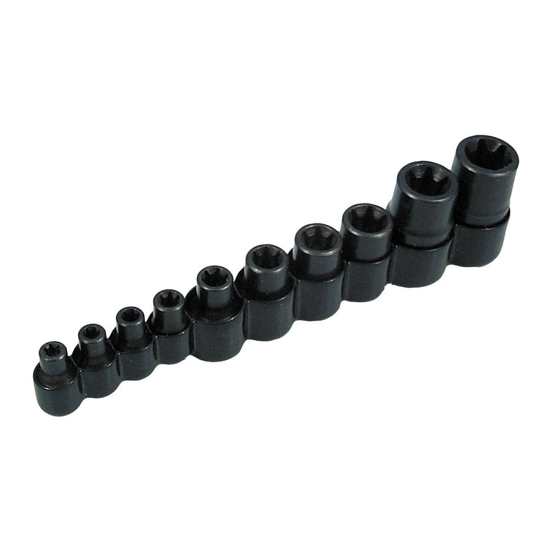 Lisle 26280 E Torx E5-E20 Socket Set - Pelican Power Tool