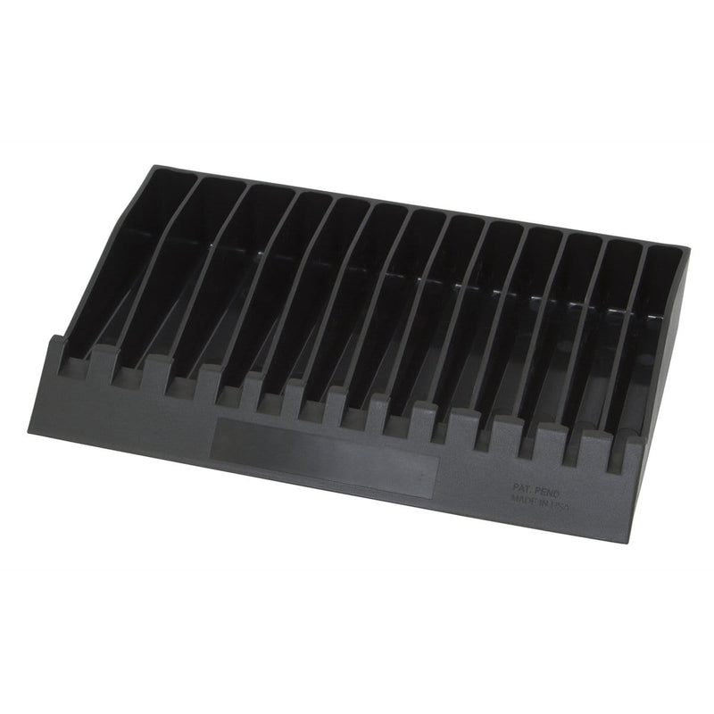 Lisle 40460 Pliers And Wrench Rack, Black - Pelican Power Tool