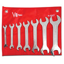 V-8 Tools 8307 Wre Set 7Pc Super Thin 3/8 - 1-1/4 - Pelican Power Tool
