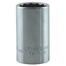 K Tool International KTI-22516 Soc 1/2 3/8D 12Pt Short - Pelican Power Tool