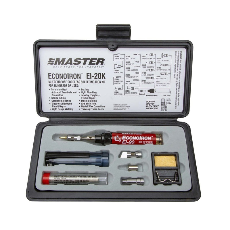 Master Appliance EI-20K Econoirons Solder Iron Kit - Pelican Power Tool