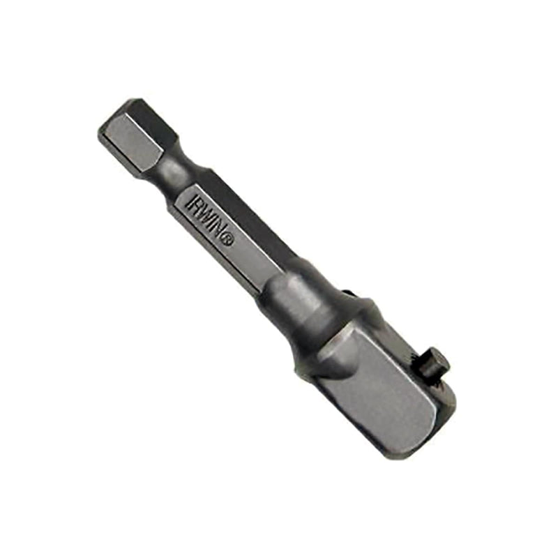 Hanson 93793 Socket Adapter, 1/4 in. Hex Shank, 3/8 in. Square - Pelican Power Tool