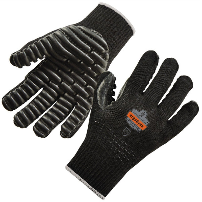 Ergodyne 17595 9003 Xl Black Cert Lightweight Anti-Vibration Gloves - Pelican Power Tool