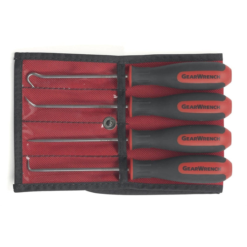 GearWrench 84040 4 Pc M"I Hook And Pick Set - Pelican Power Tool