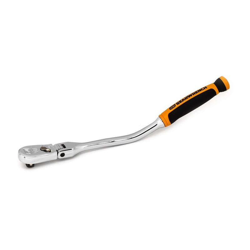 GearWrench 81213T 3/8" 90T Cushion Grip Off Set Flex Hndl Rtchet - Pelican Power Tool